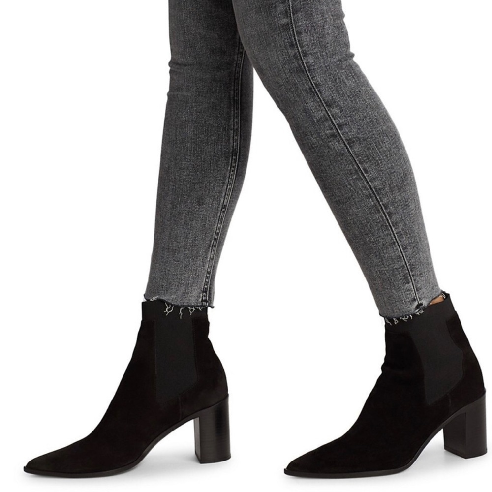 Rag & Bone Cate Mid Rise Skinny jeans in Black Sage - Picture 3 of 5